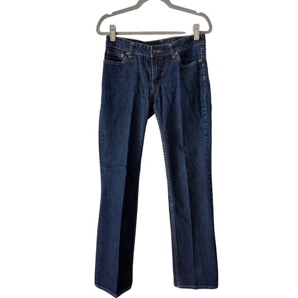 Banana Republic Straight Leg Size 6 Dark Wash EUC - Picture 1 of 8